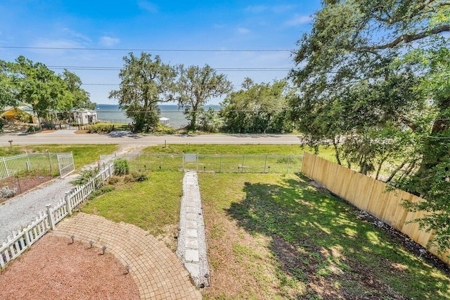 14138 State Highway 20, Niceville, FL 32578 - fenced yard with a water view