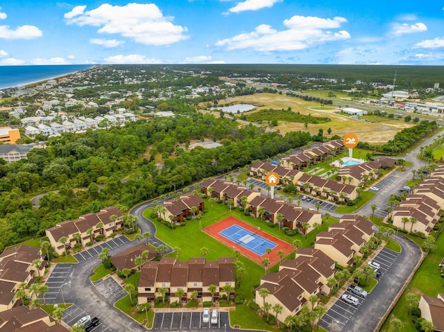 17751 Panama City Beach Pkwy Unit 13E, Panama City Beach, FL 32413 - aerial view of residential area featuring a nearby body of water
