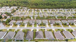 drone / aerial view featuring a residential view