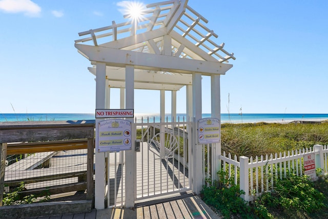 237 Sandy Cay Dr, Miramar Beach, FL 32550 - view of community featuring view of water and beach
