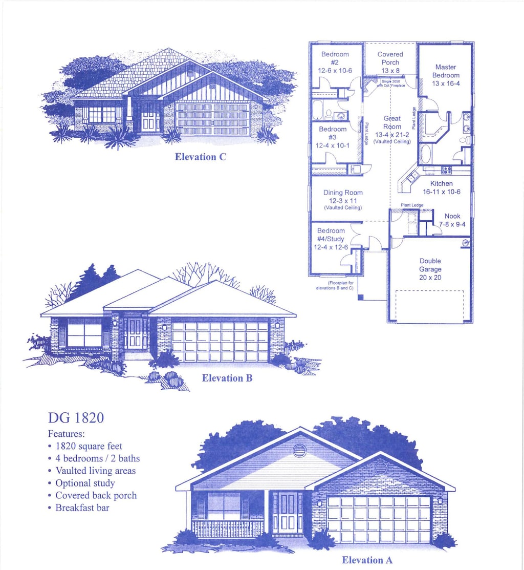 146 Ridgeway Cir, Crestview, FL 32536 - view of property floor plan