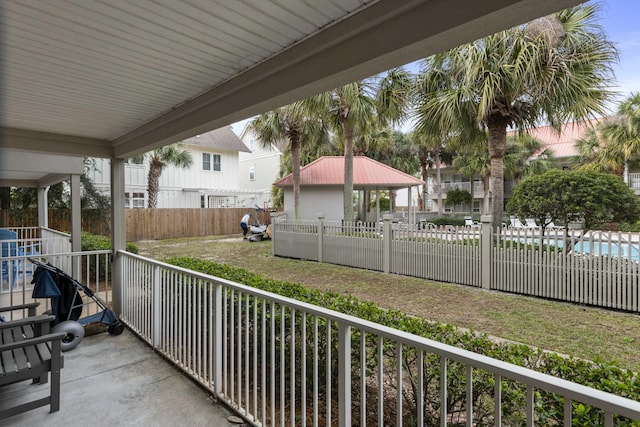 view of patio / terrace