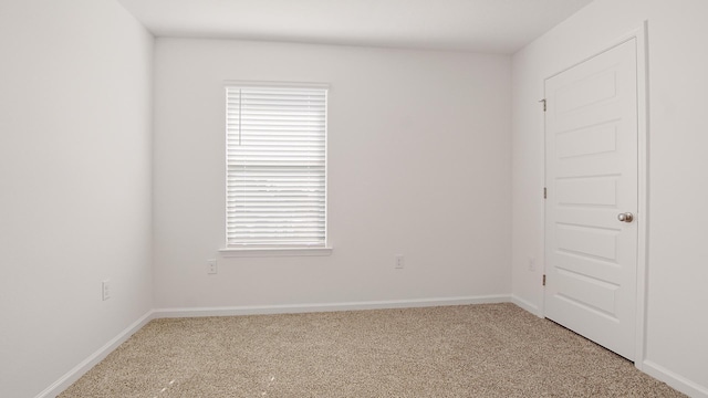 spare room with carpet flooring