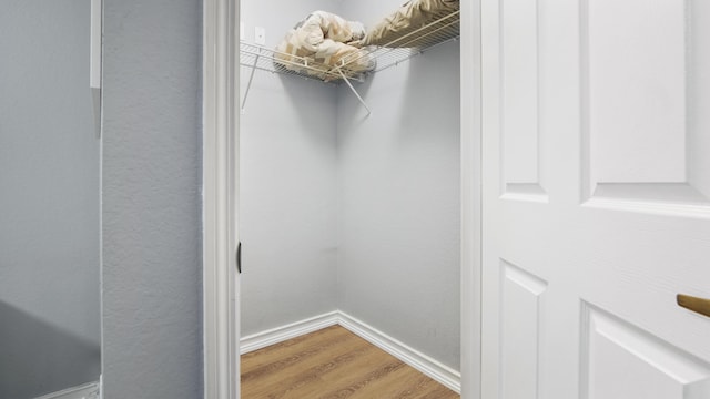 view of closet