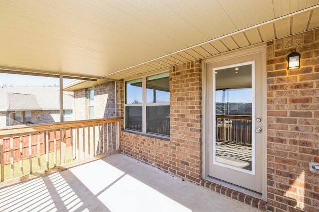 exterior space featuring a porch