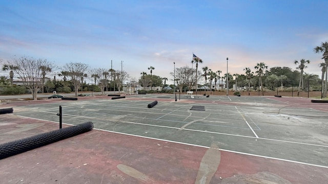 view of sport court