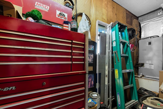 view of utility room