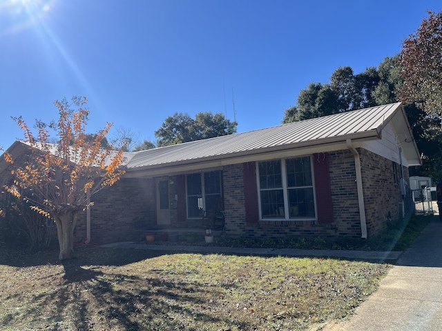 view of ranch-style house