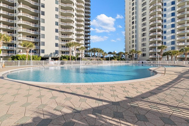 view of pool