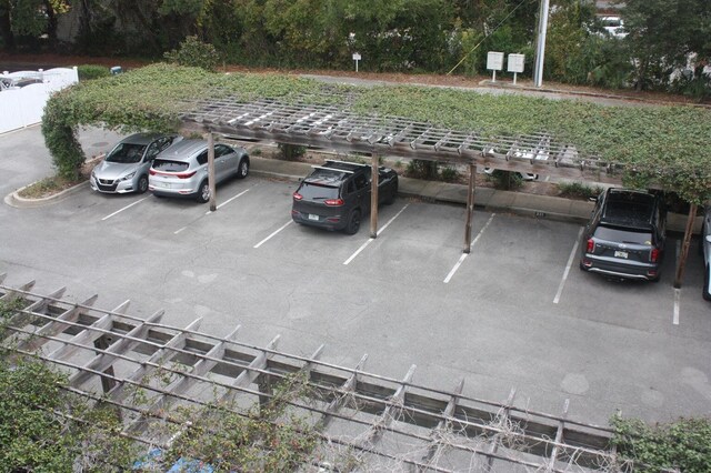 view of parking