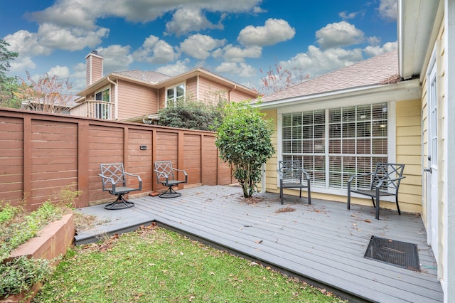 1905 W Mistral Ln, Fort Walton Beach, FL 32547 - view of wooden deck