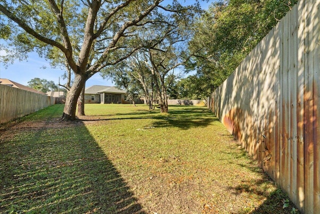 view of yard