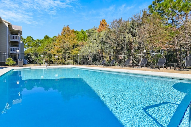 view of pool