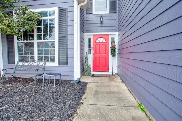 view of property entrance