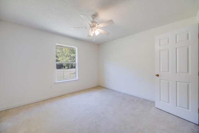 8180 Shooter Ln, Laurel Hill, FL 32567 - carpeted empty room with ceiling fan and a textured ceiling