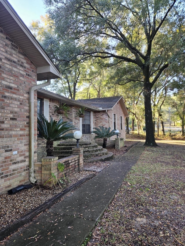 view of home's exterior