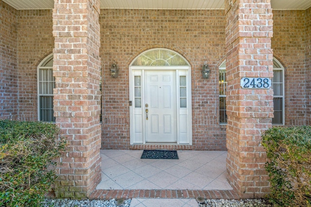 view of property entrance