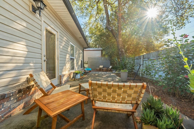 view of patio / terrace