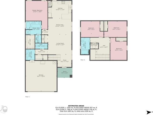 1305 Finck Rd, Niceville, FL 32578 - view of floor plan / room layout