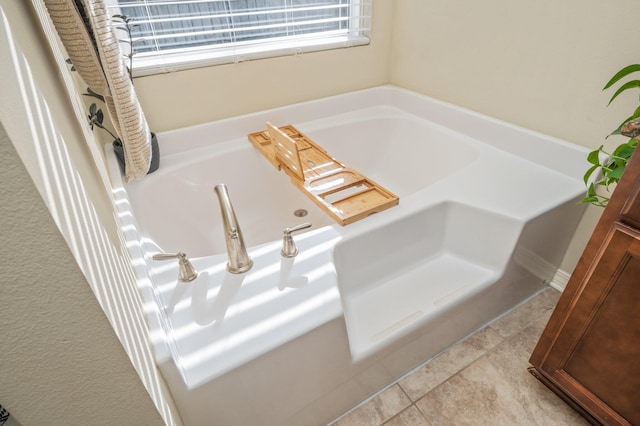 1305 Finck Rd, Niceville, FL 32578 - full bathroom featuring a garden tub and tile patterned floors