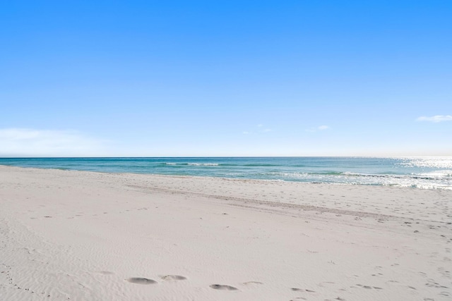 water view featuring a view of the beach