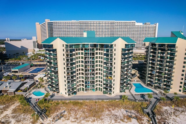 9850 S Thomas Dr Unit 1004W, Panama City Beach, FL 32408 - view of apartment building / complex