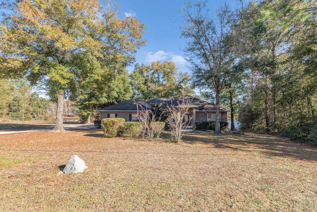 view of ranch-style home