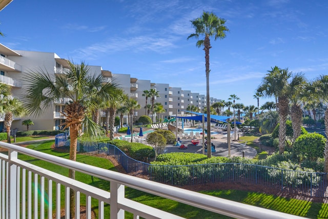 1110 Santa Rosa Blvd Unit C303, Fort Walton Beach, FL 32548 - view of balcony