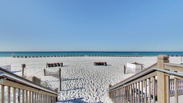 1110 Santa Rosa Blvd Unit C303, Fort Walton Beach, FL 32548 - property view of water featuring a beach view