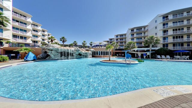 1110 Santa Rosa Blvd Unit C303, Fort Walton Beach, FL 32548 - view of swimming pool