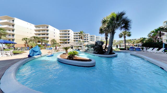 1110 Santa Rosa Blvd Unit C303, Fort Walton Beach, FL 32548 - view of pool