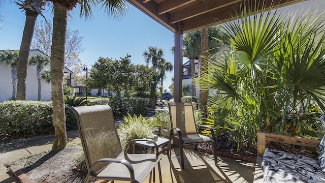 view of patio