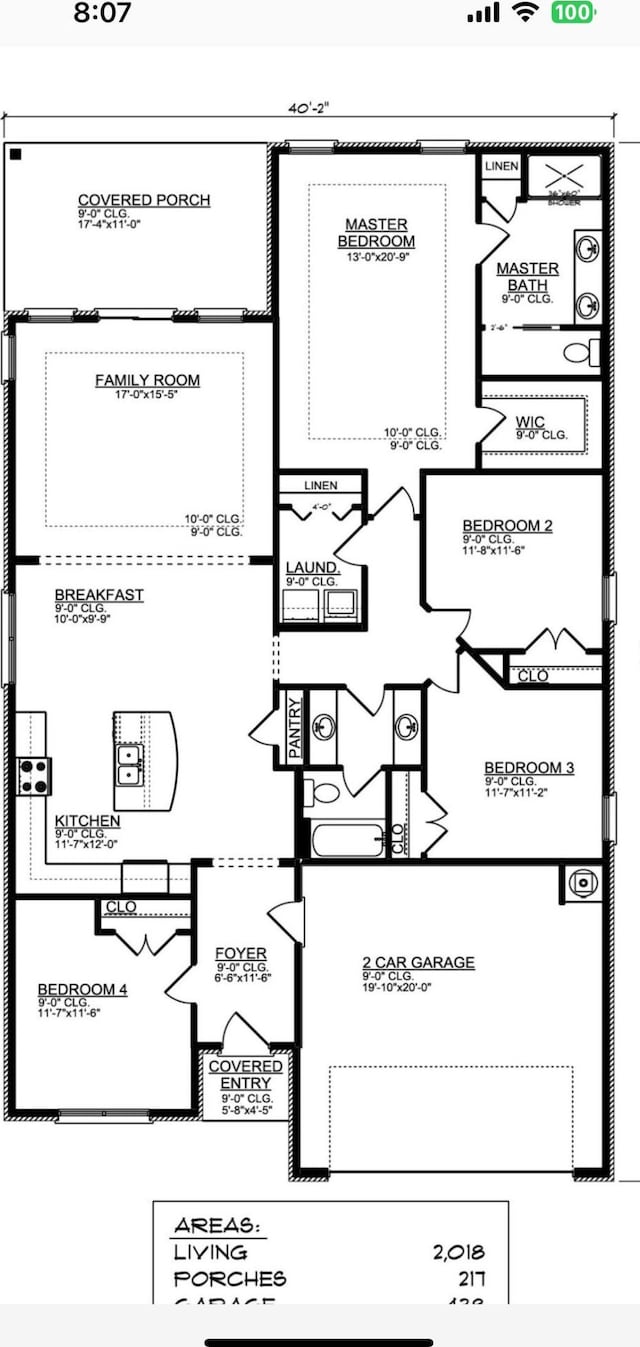 238 Partridge Ln, Freeport, FL 32439 - view of property floor plan