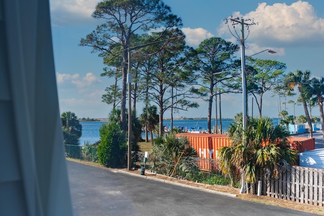 property view of water