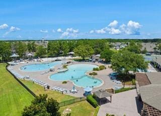 view of pool