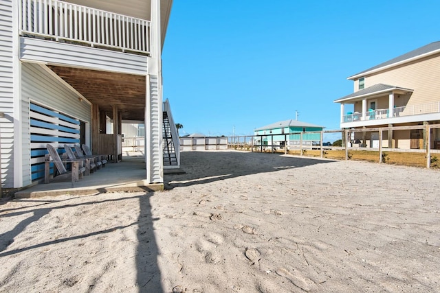 7646 Gulf Blvd, Navarre, FL 32566 - view of yard featuring stairs