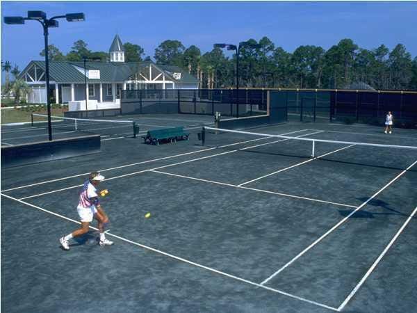 view of tennis court