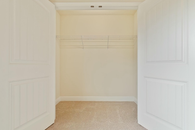 view of closet