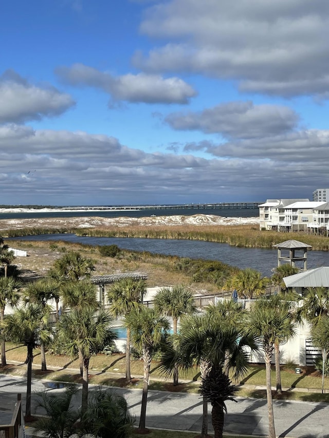 property view of water