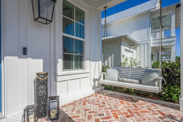 view of patio / terrace featuring a porch