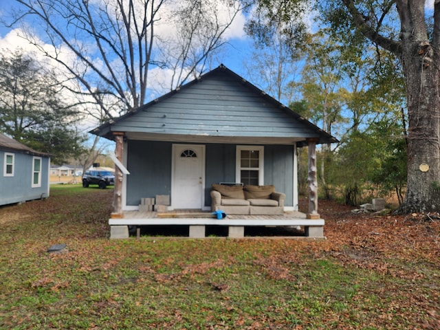 bungalow with covered porch