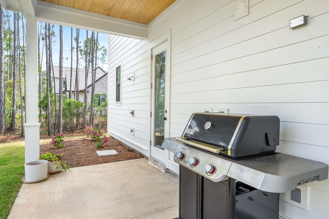 489 Hideaway Cir, Santa Rosa Beach, FL 32459 - view of patio / terrace with grilling area