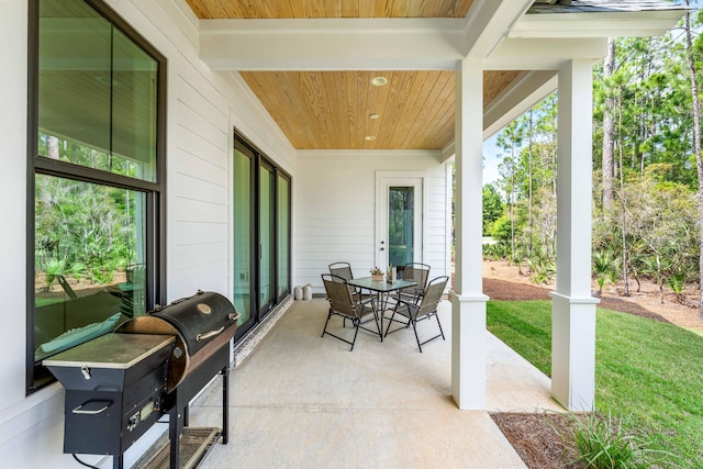 489 Hideaway Cir, Santa Rosa Beach, FL 32459 - view of patio / terrace featuring outdoor dining space