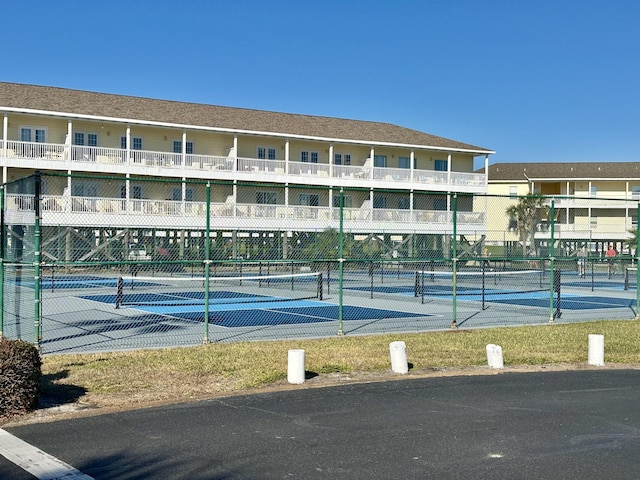 view of sport court