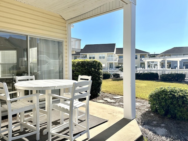 view of patio / terrace