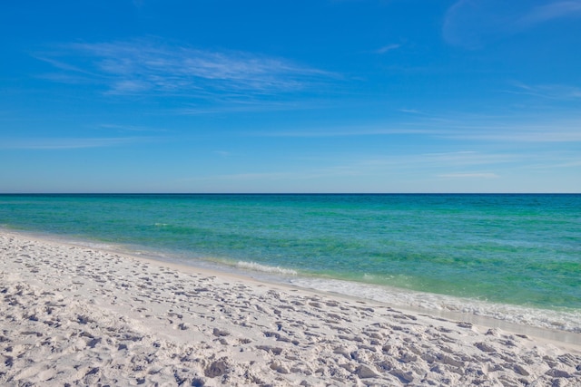 water view with a beach view