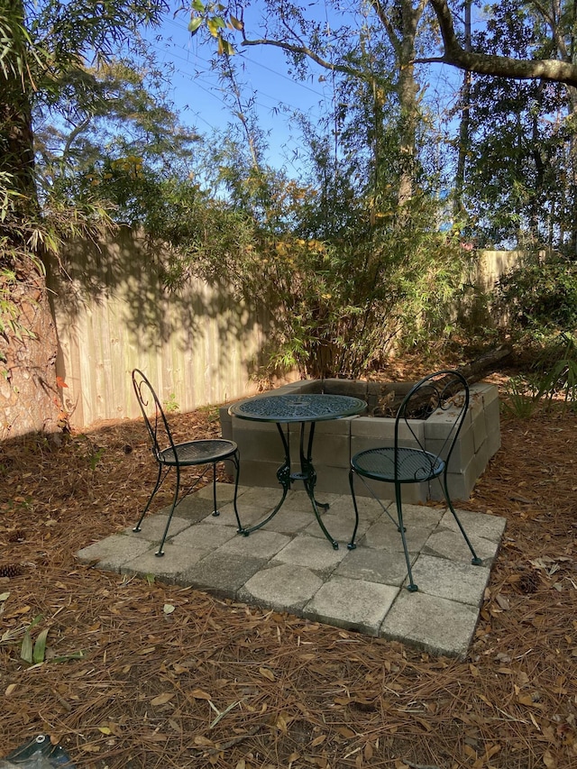 view of patio