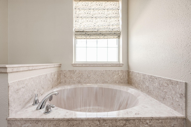 bathroom with a bathing tub