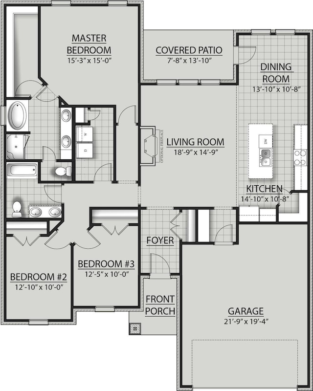 2702 Louis Cir, Crestview, FL 32536 - view of property floor plan