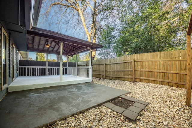 view of patio / terrace